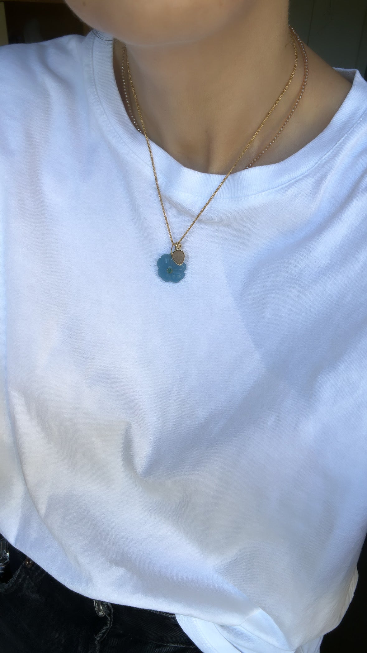 Collier Clover sur chaine