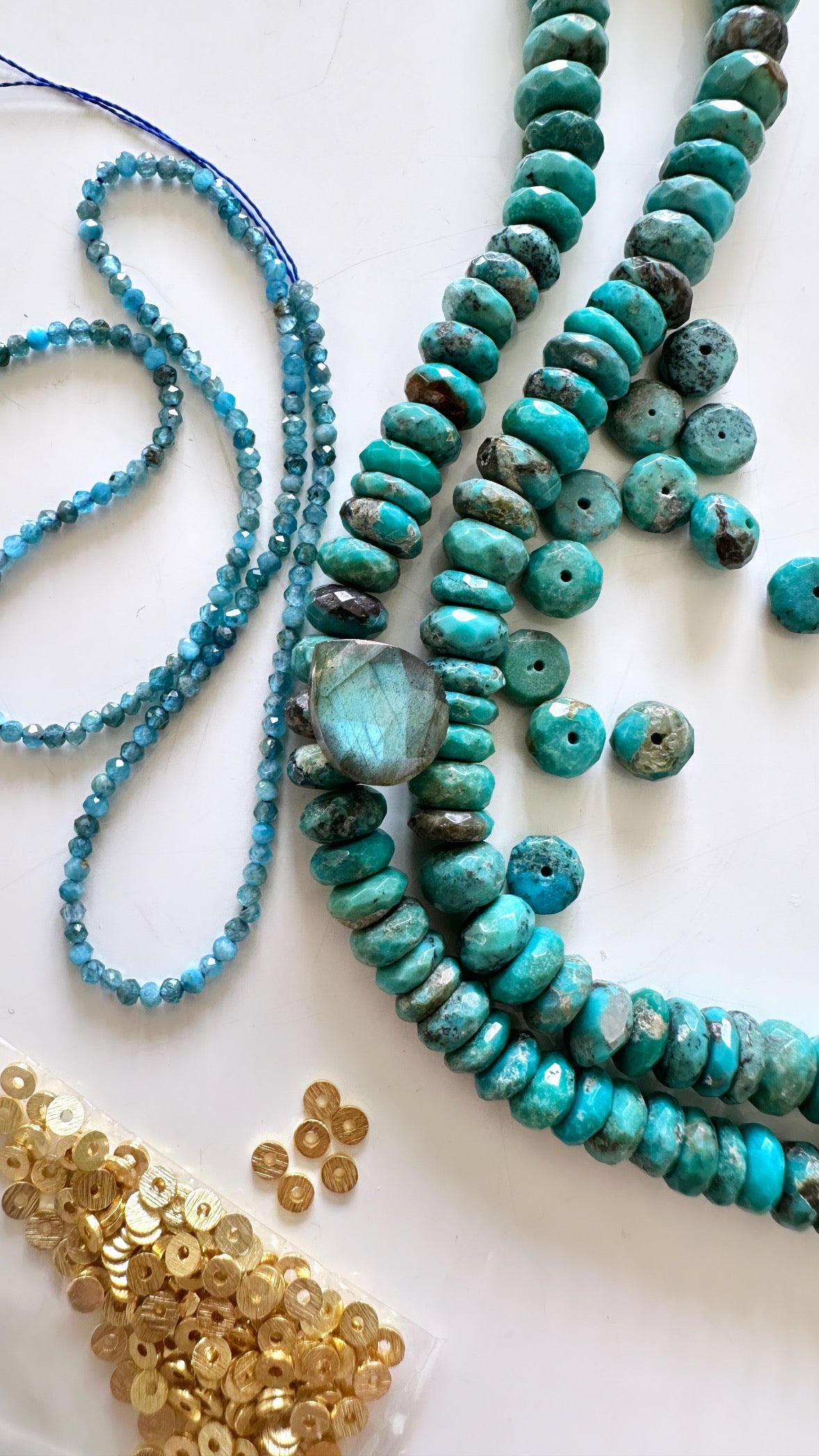 Collier Arizona turquoises