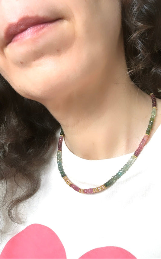 Colliers Oma Tourmalines