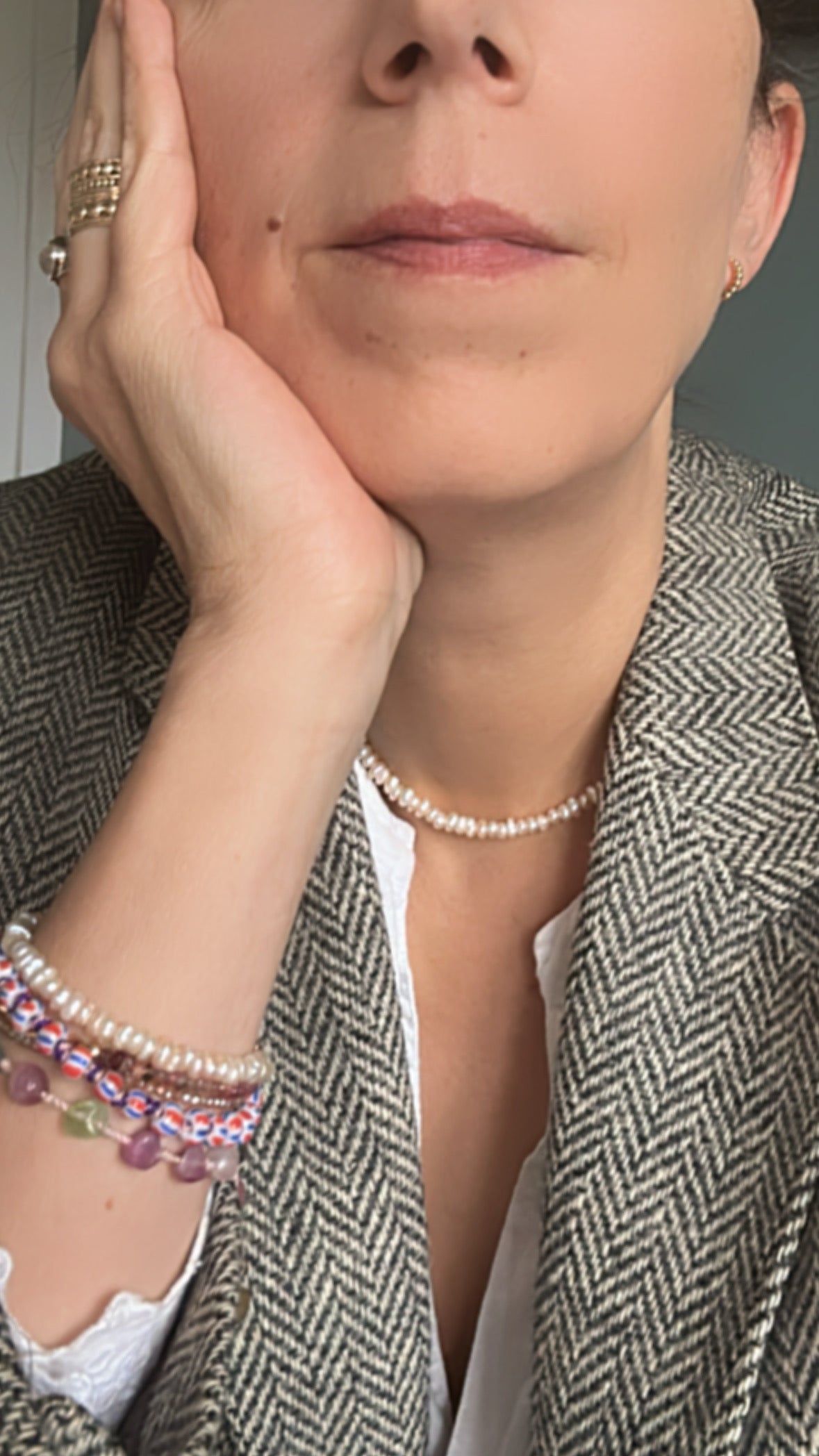 Collier et Bracelet Infinite Pearl