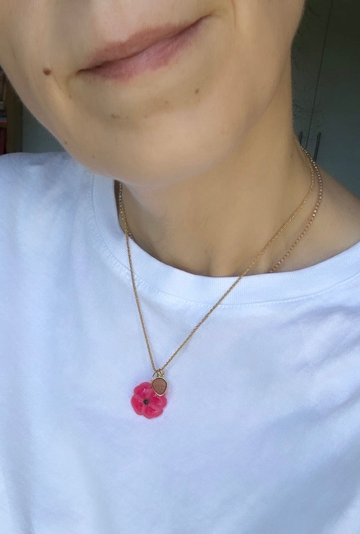 Collier Clover sur chaine