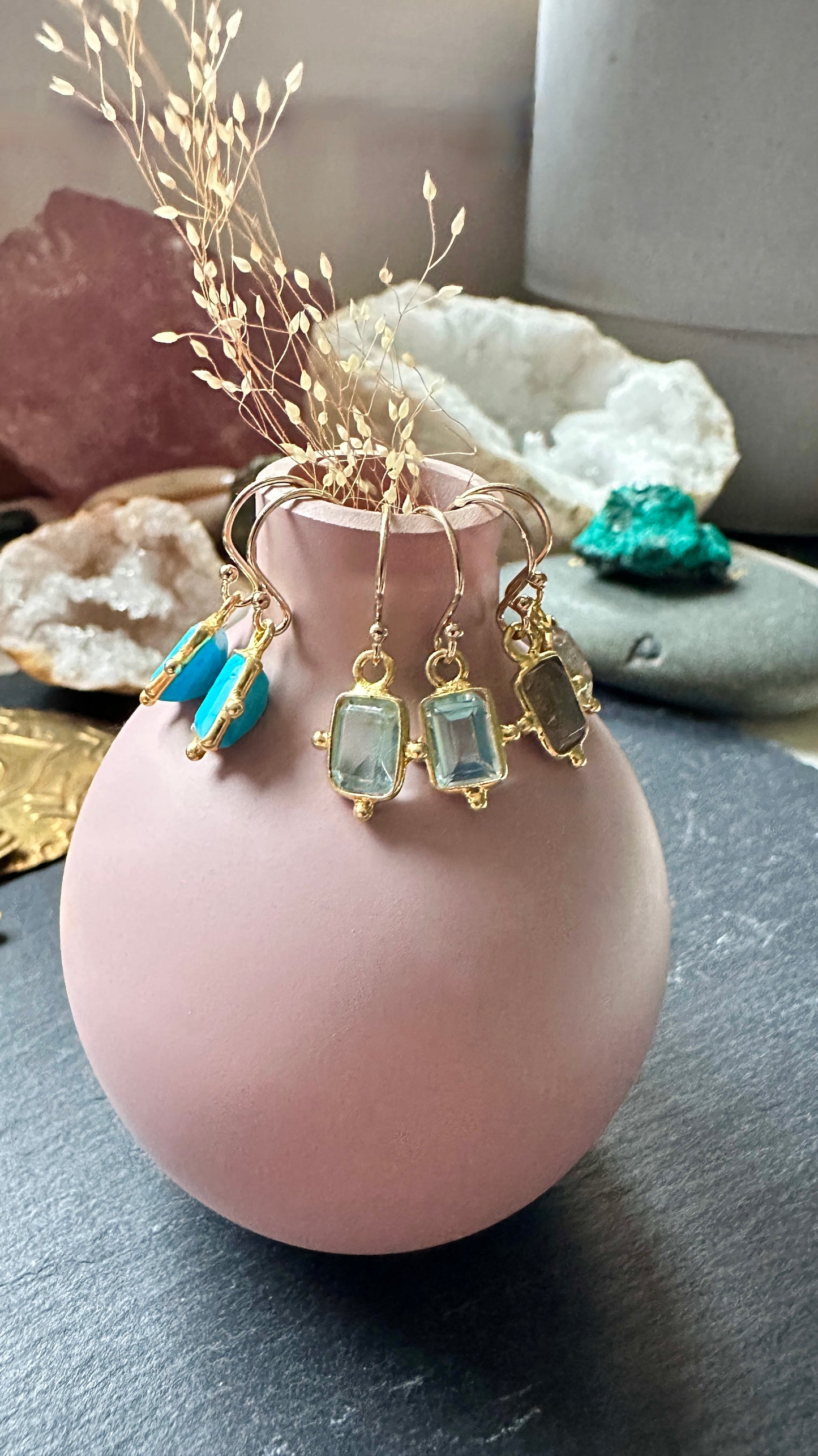Boucles d'oreilles Isé