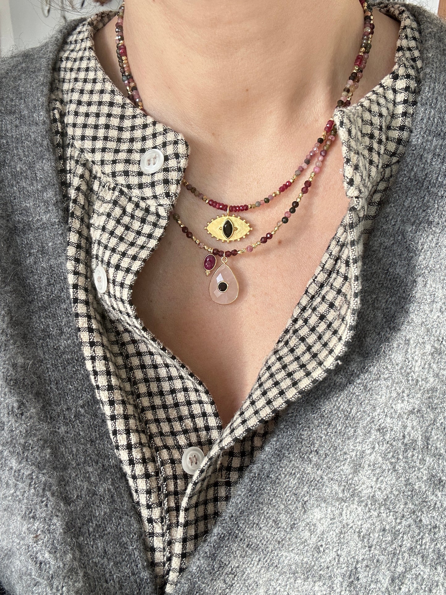 Colliers DEVA Tourmalines