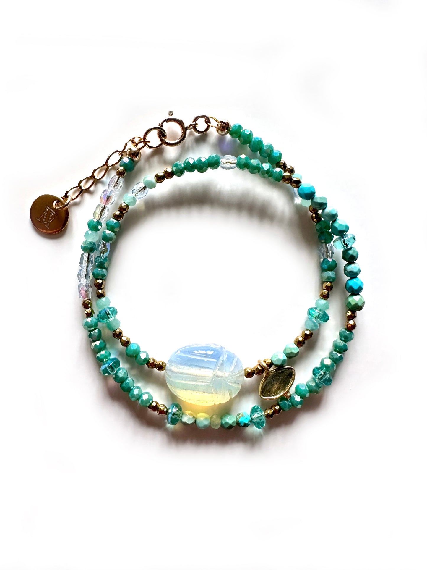 Bracelets KHEPRI & AJNA double tour - Nouveaux coloris