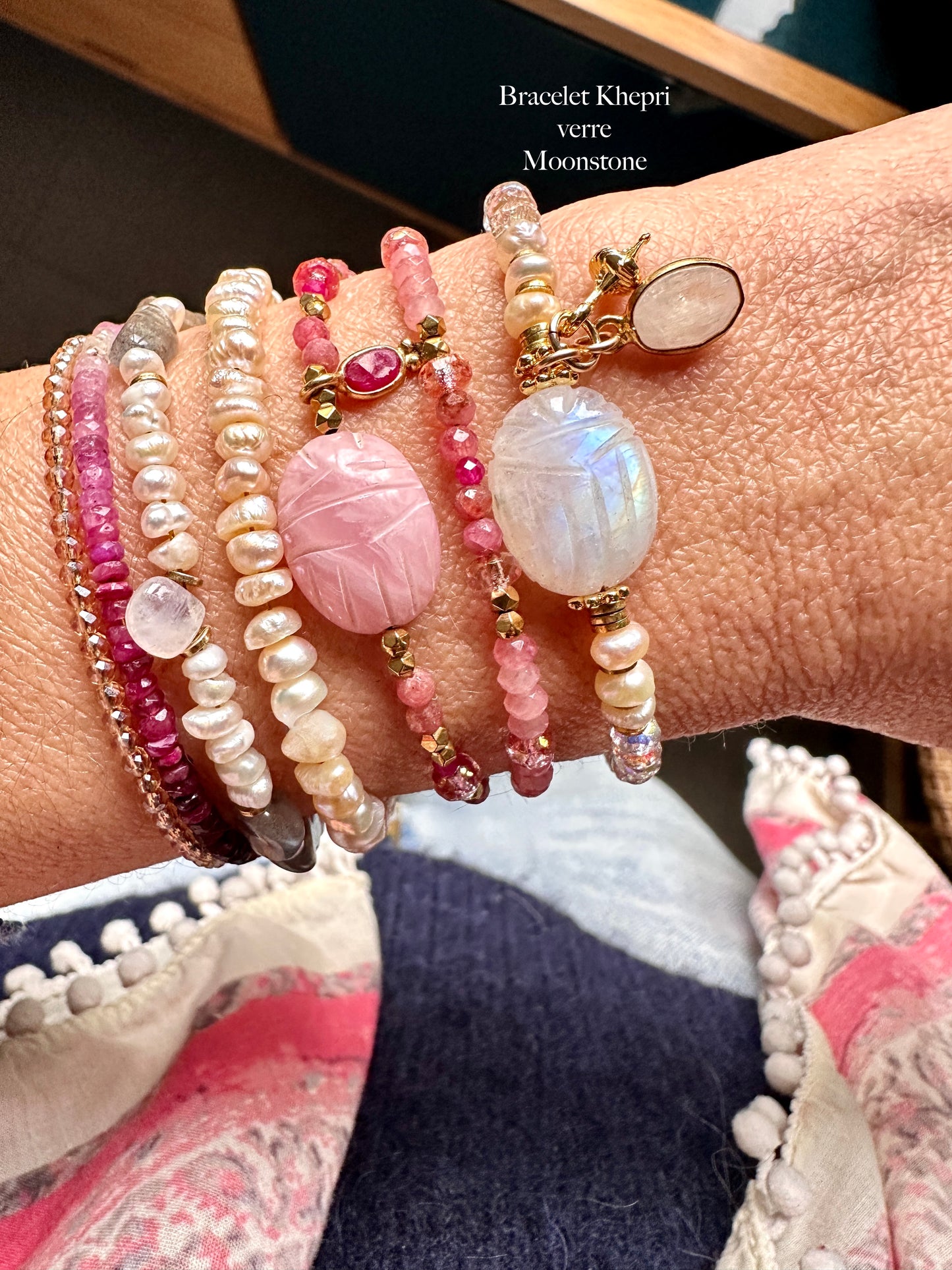 Bracelets KHEPRI & AJNA double tour - Nouveaux coloris