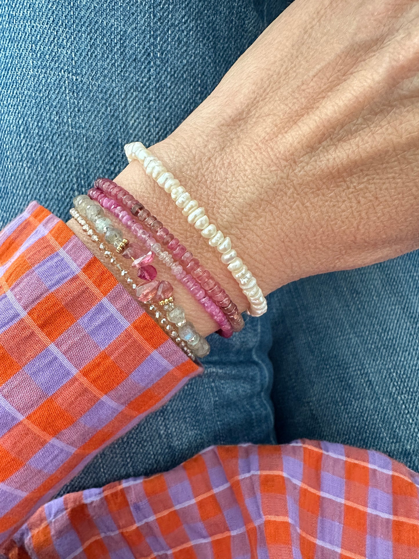 Collier et Bracelet Infinite Pearl