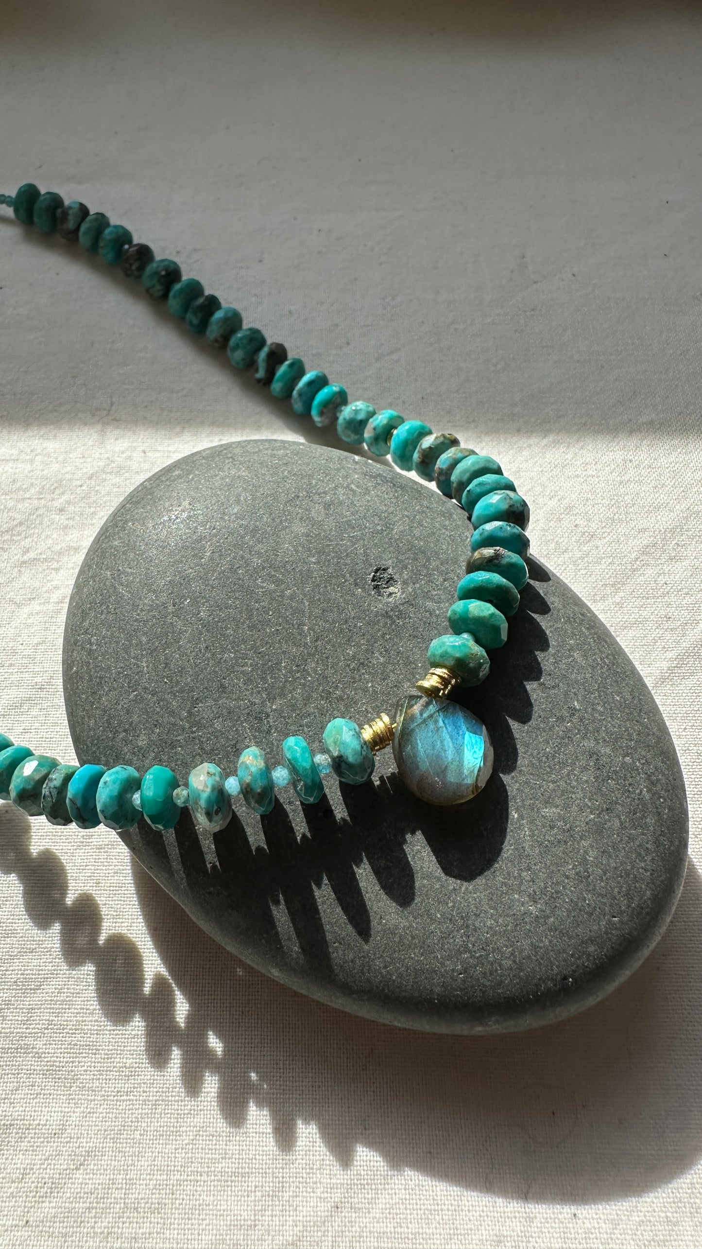 Collier Arizona turquoises