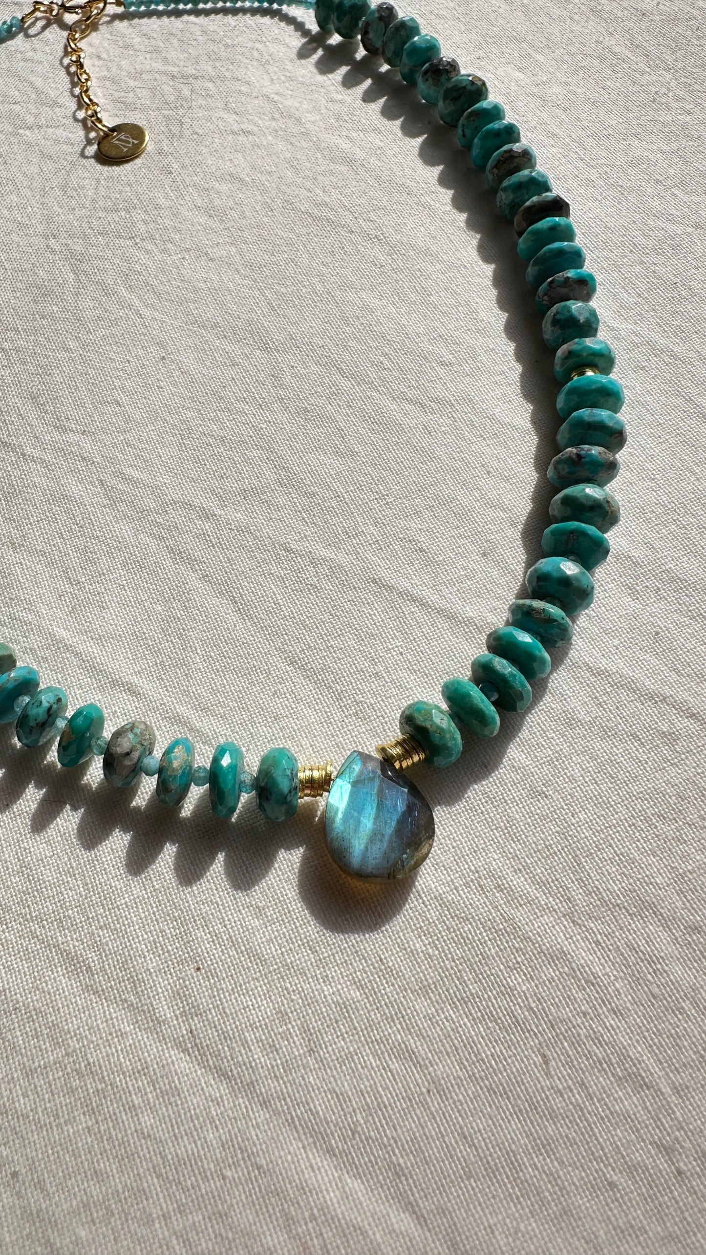 Collier Arizona turquoises