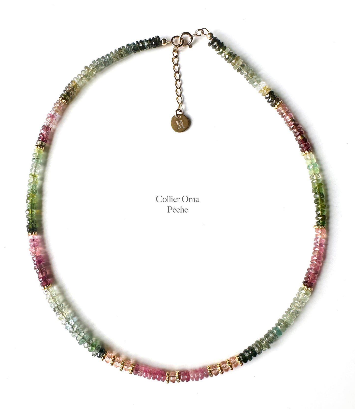 Colliers Oma Tourmalines