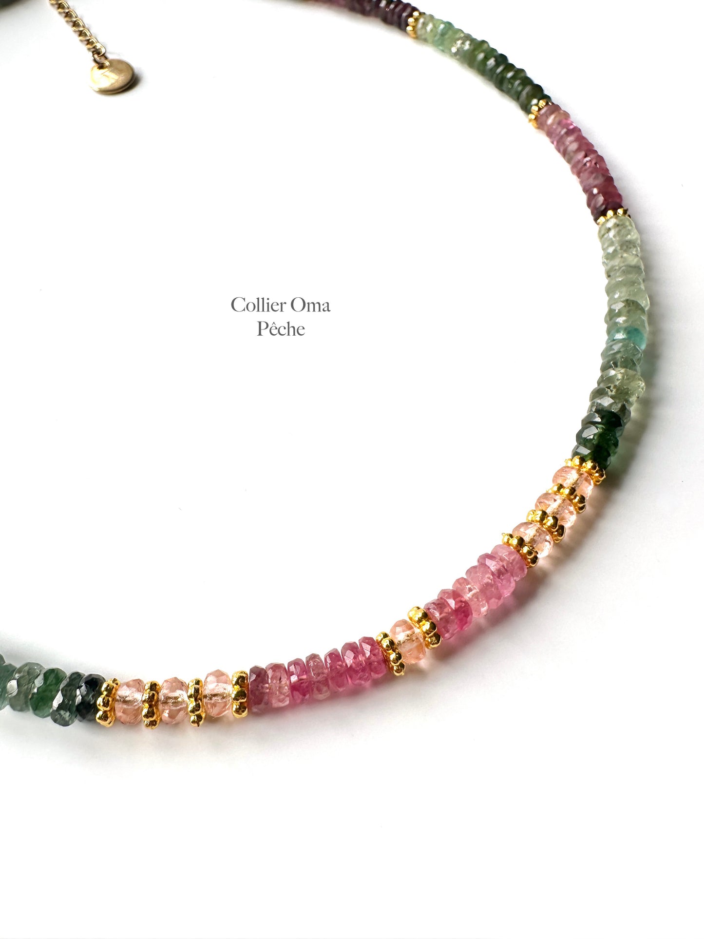 Colliers Oma Tourmalines