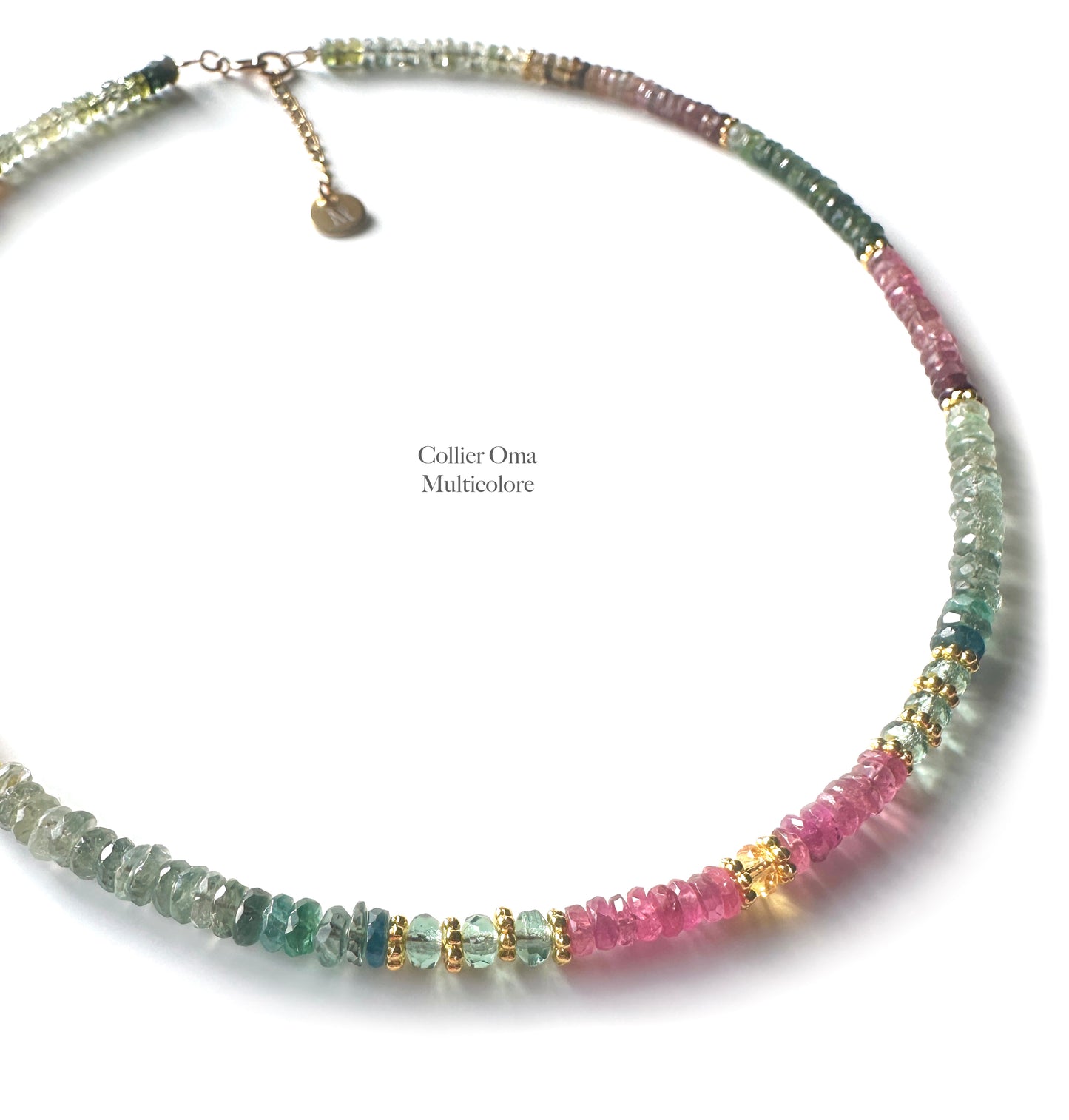 Colliers Oma Tourmalines