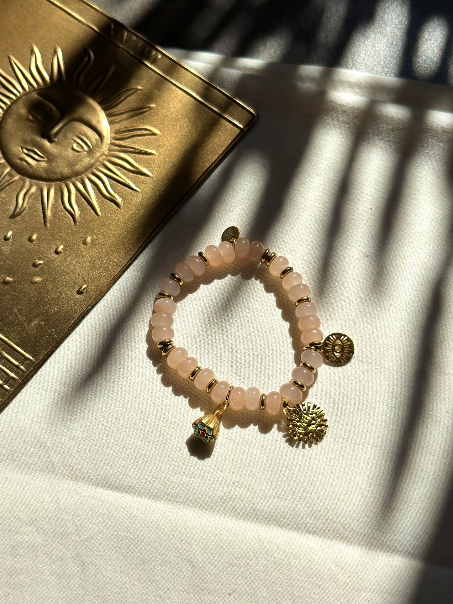 Bracelet Mahani élastique & Charms