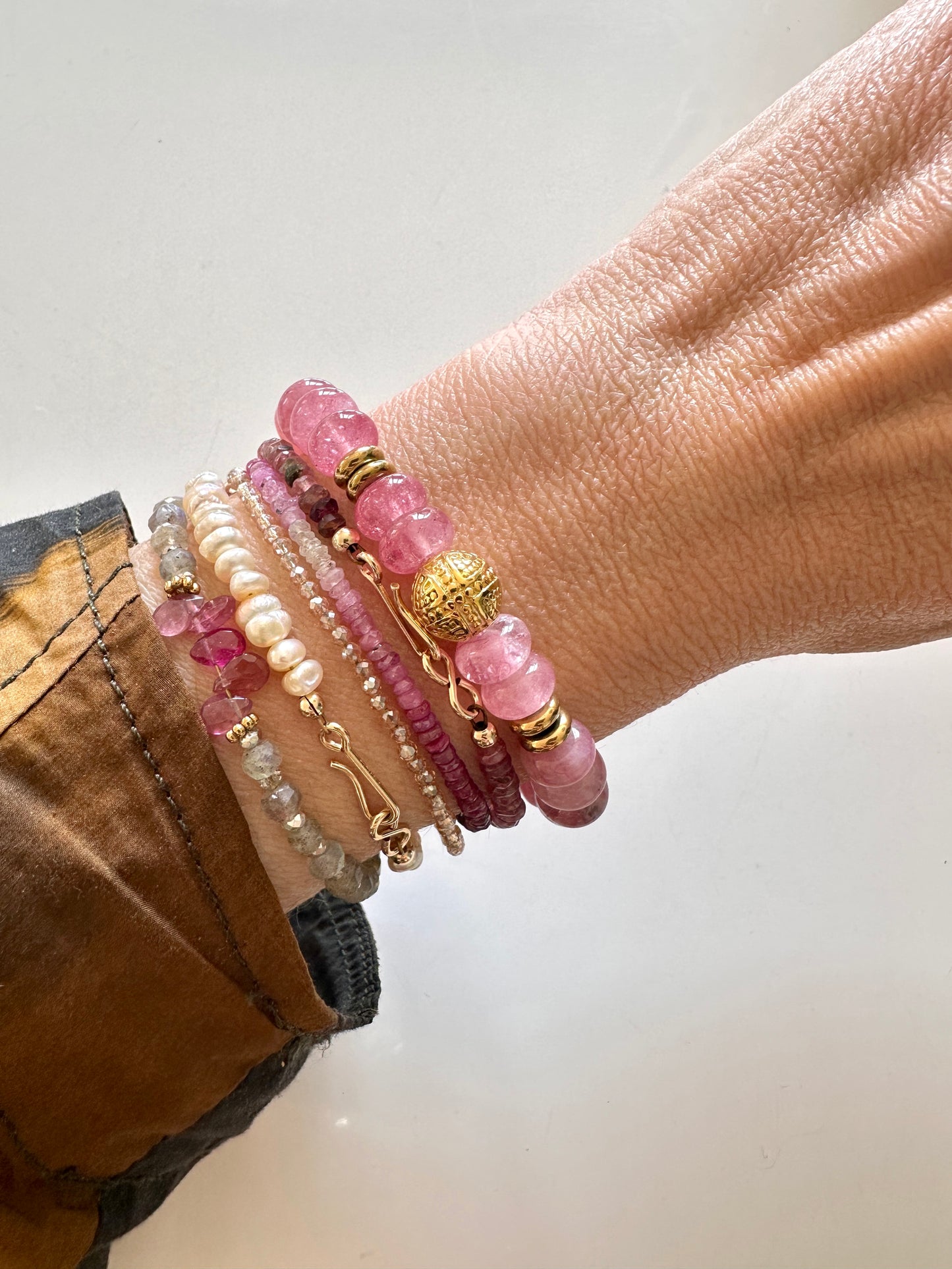 Bracelet Mahani élastique & Charms