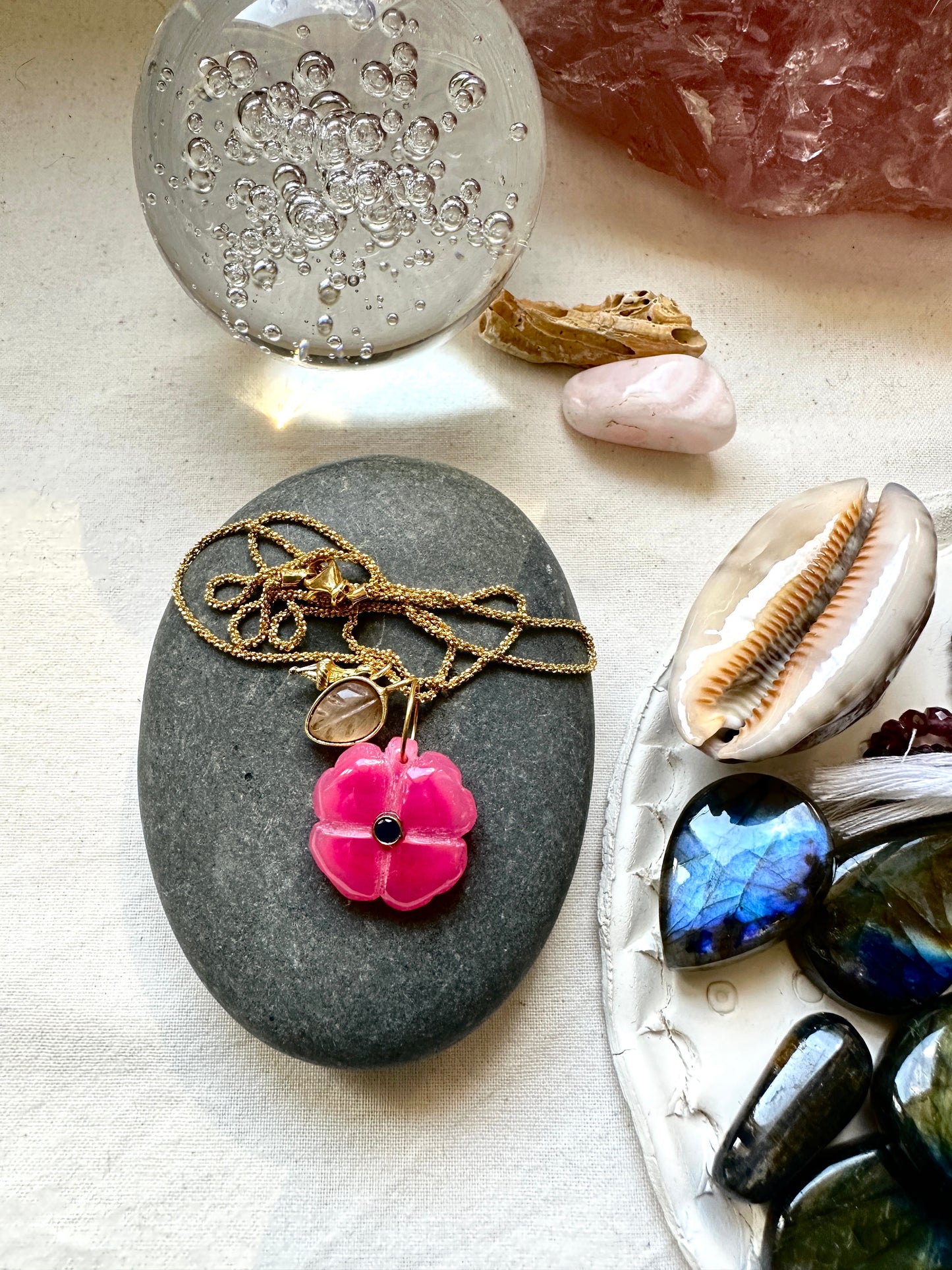 Collier Clover sur chaine