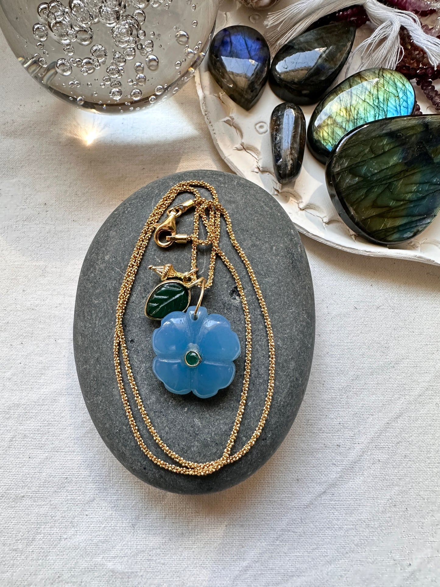 Collier Clover sur chaine