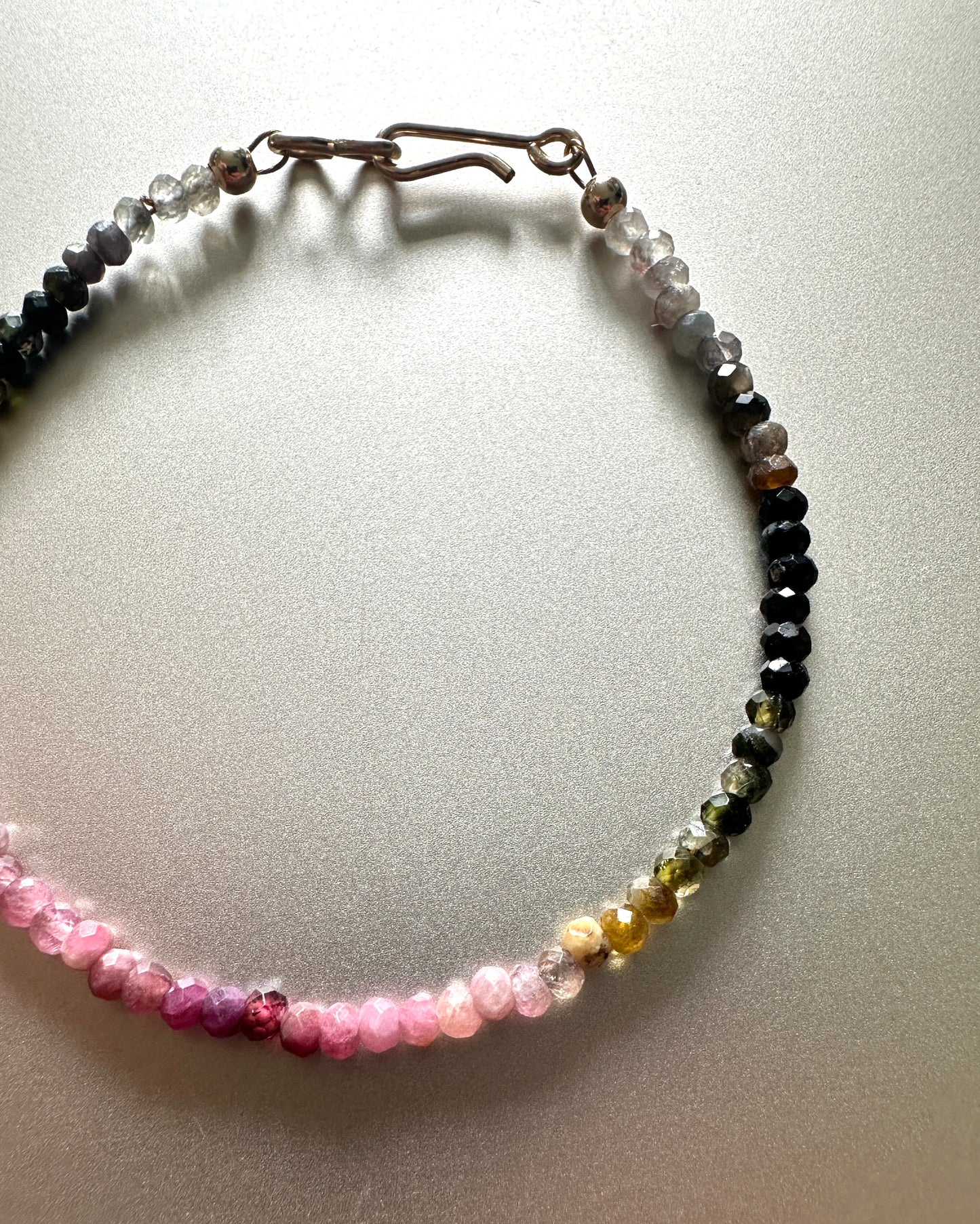 Bracelet Infinite Marga Tourmalines dégradées