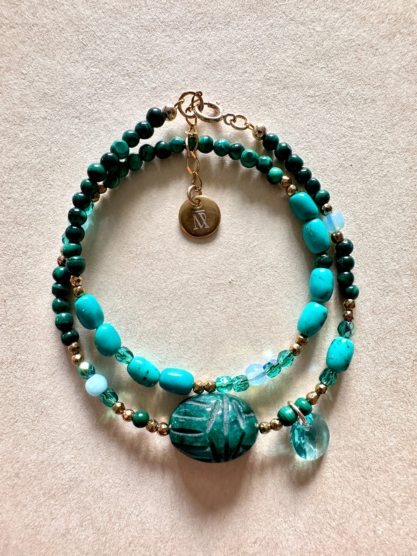Bracelet Khepri SHINE Double tour