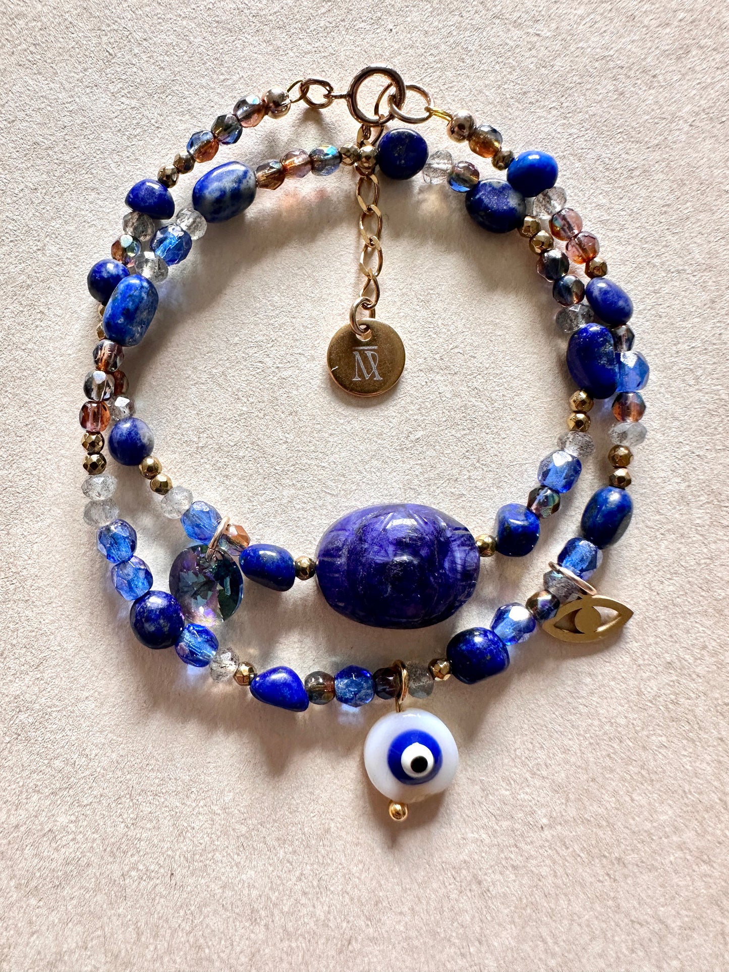 Bracelet Khepri SHINE Double tour