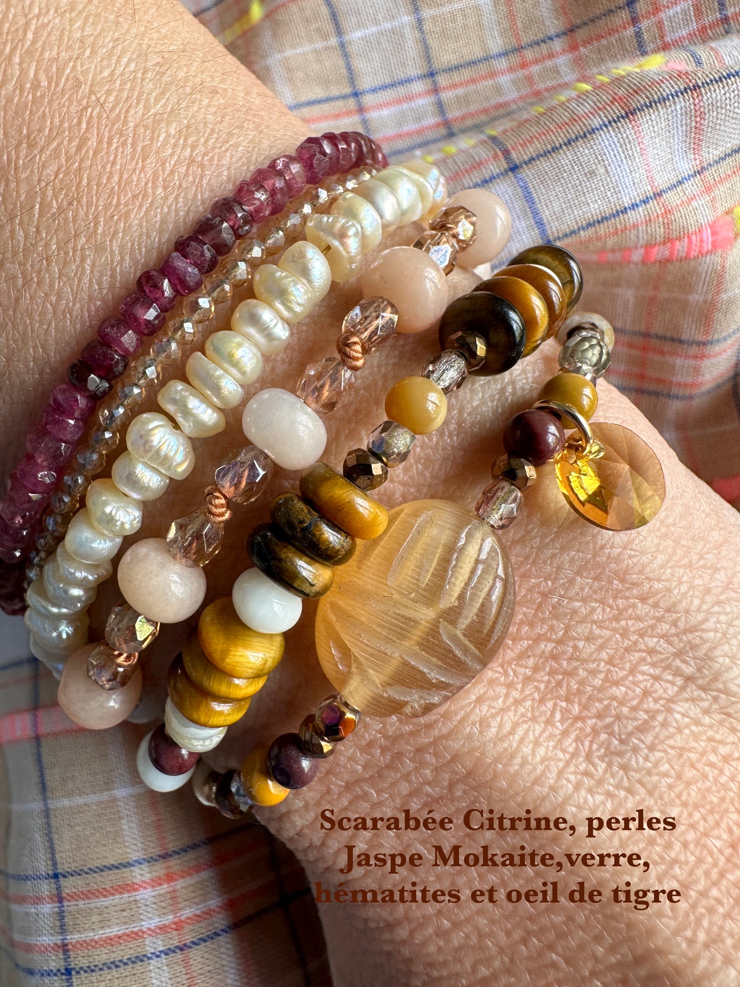 Bracelet Khepri SHINE Double tour