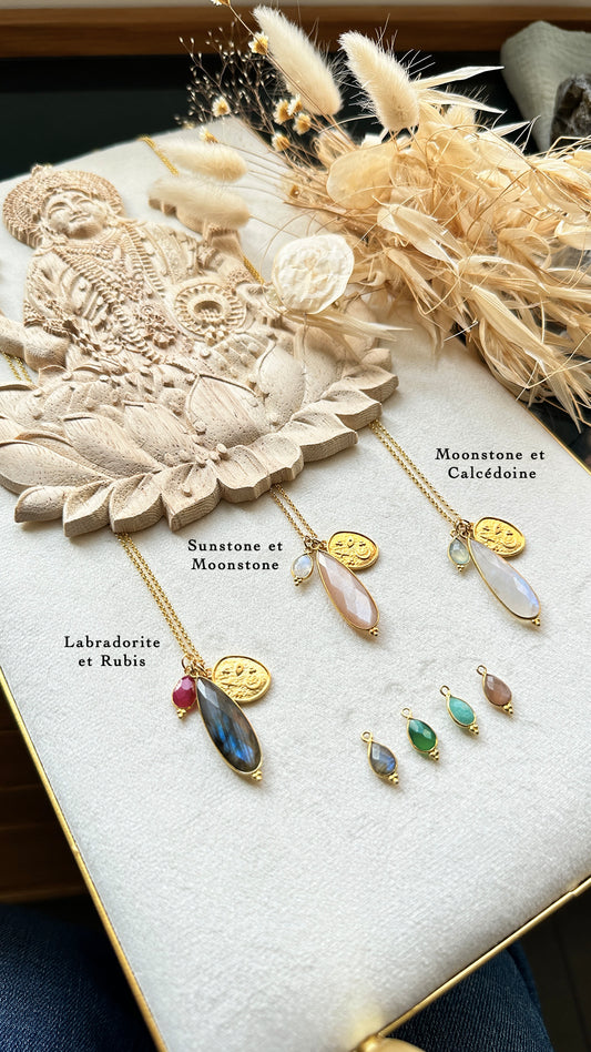 Sautoir Pavan à customiser