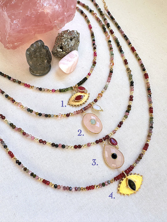 Colliers DEVA Tourmalines