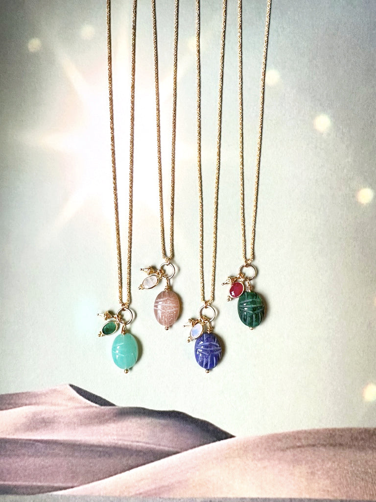 Colliers KHEPRI sur chaine