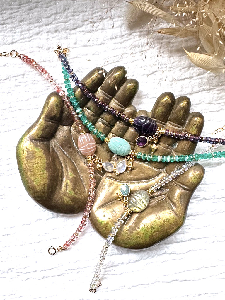 Bracelets KHEPRI perles en verre