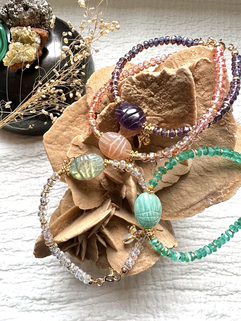 Bracelets KHEPRI perles en verre