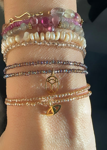 Bracelet Infnite Shine double tour