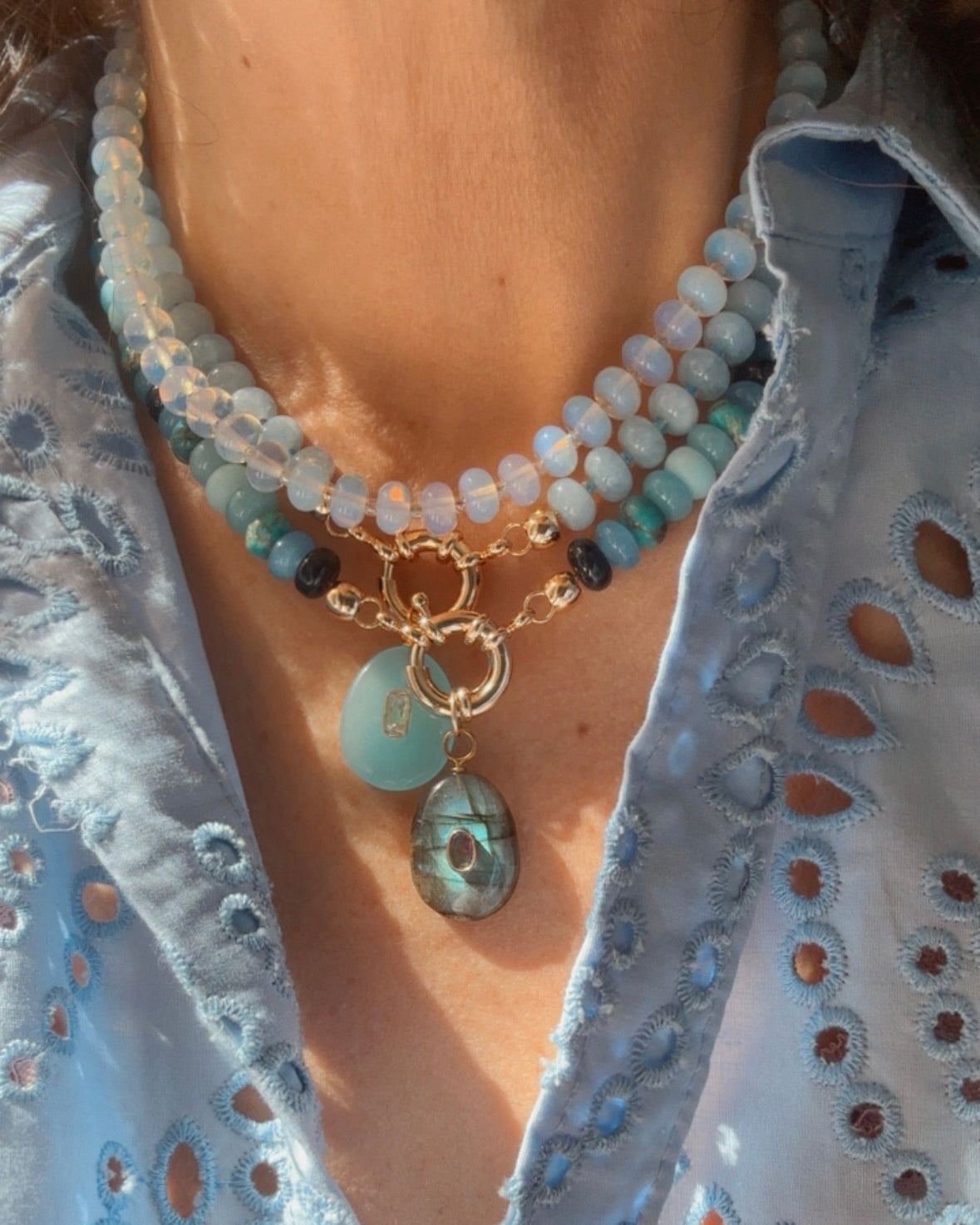 Collier MAHANI Boat court ( vendu SANS pendentif )