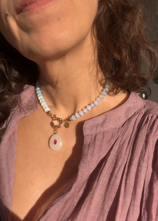 Collier MAHANI Boat court ( vendu SANS pendentif )