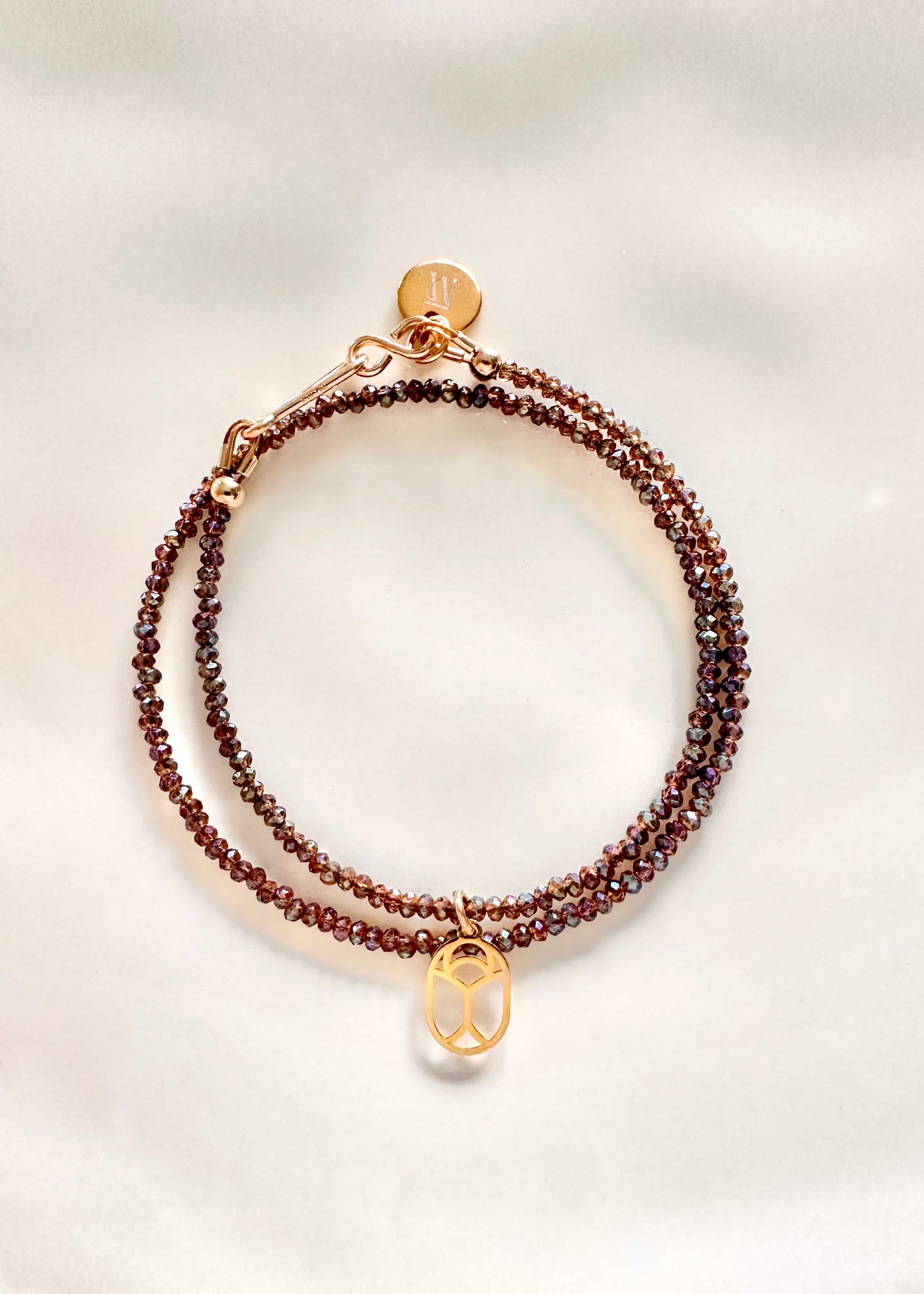 Bracelet Infnite Shine double tour