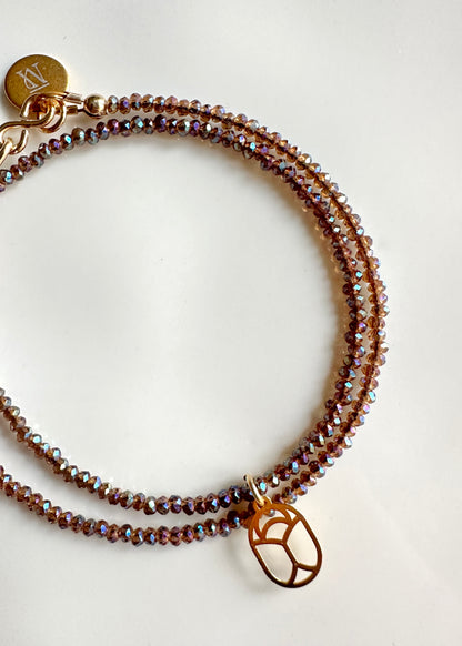 Bracelet Infnite Shine double tour