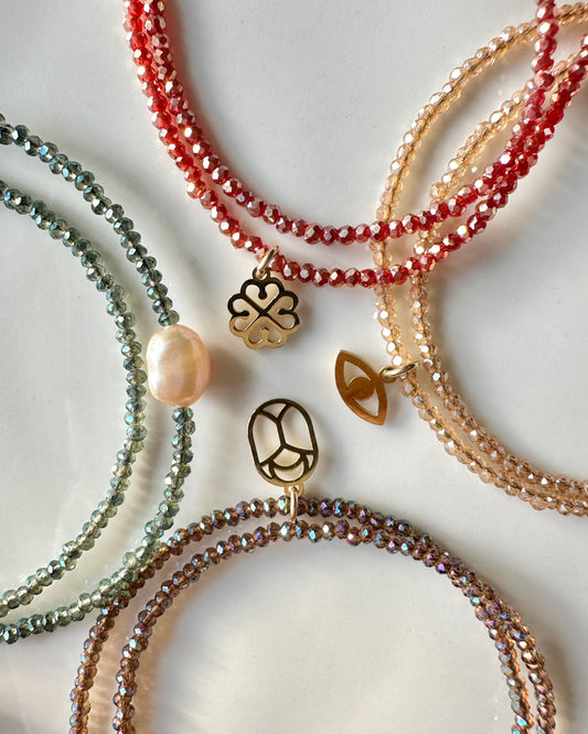 Bracelet Infnite Shine double tour