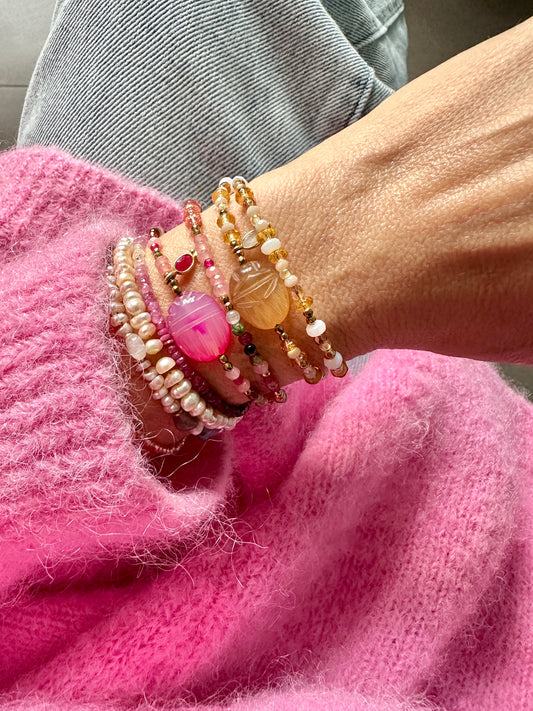 Bracelets KHEPRI & AJNA double tour - Nouveaux coloris