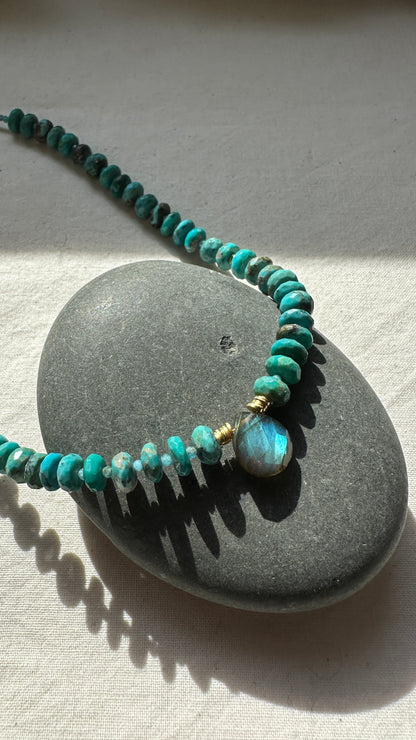 Collier Arizona turquoises