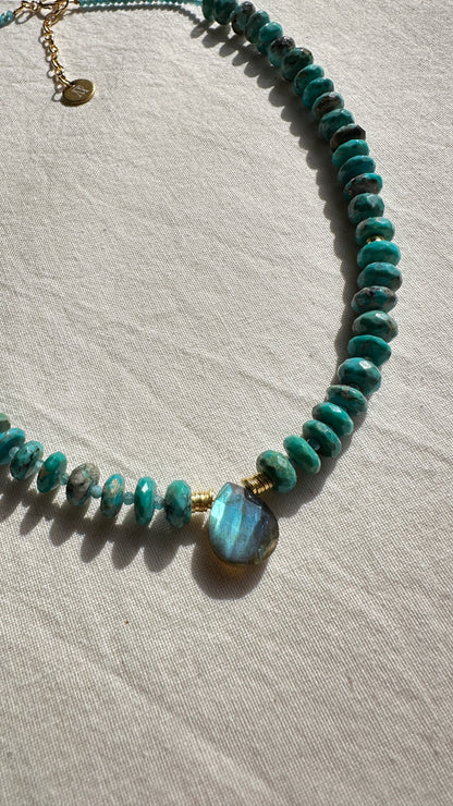 Collier Arizona turquoises