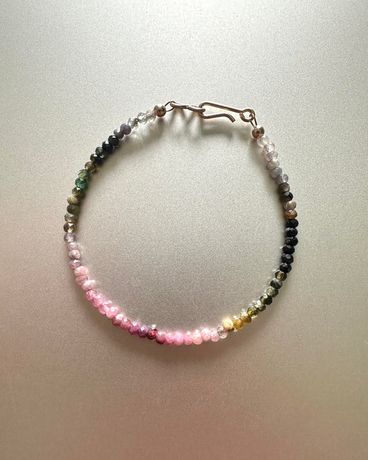 Bracelet Infinite Marga Tourmalines dégradées