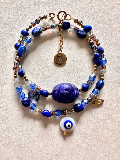 Bracelet Khepri SHINE Double tour