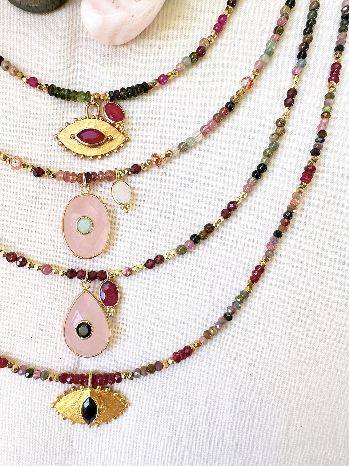 Colliers DEVA Tourmalines