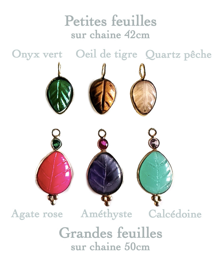 Collier Clover sur chaine