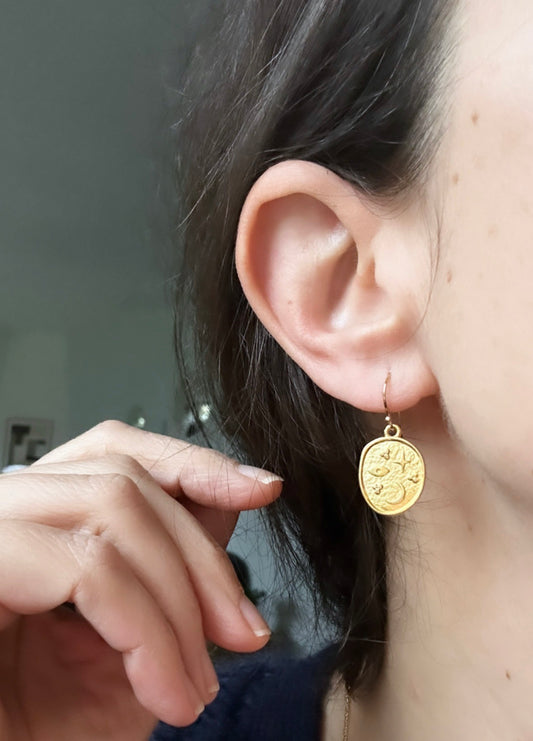 Boucles d'oreilles PALITA simple