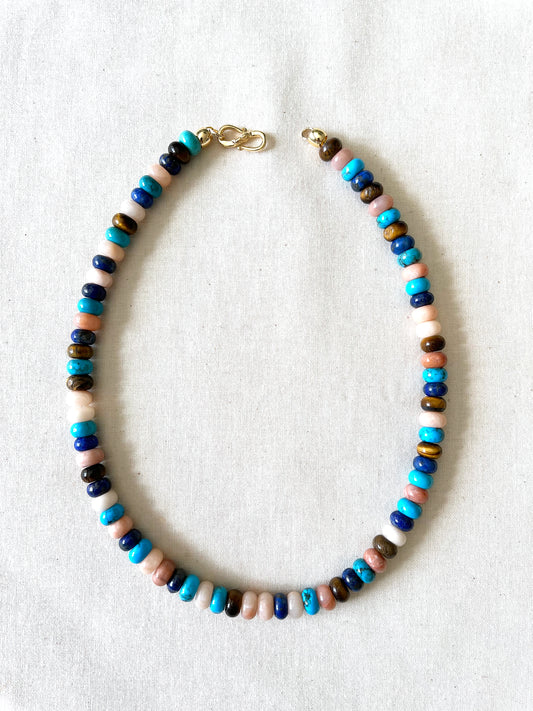 Collier MAHANI mix turquoises